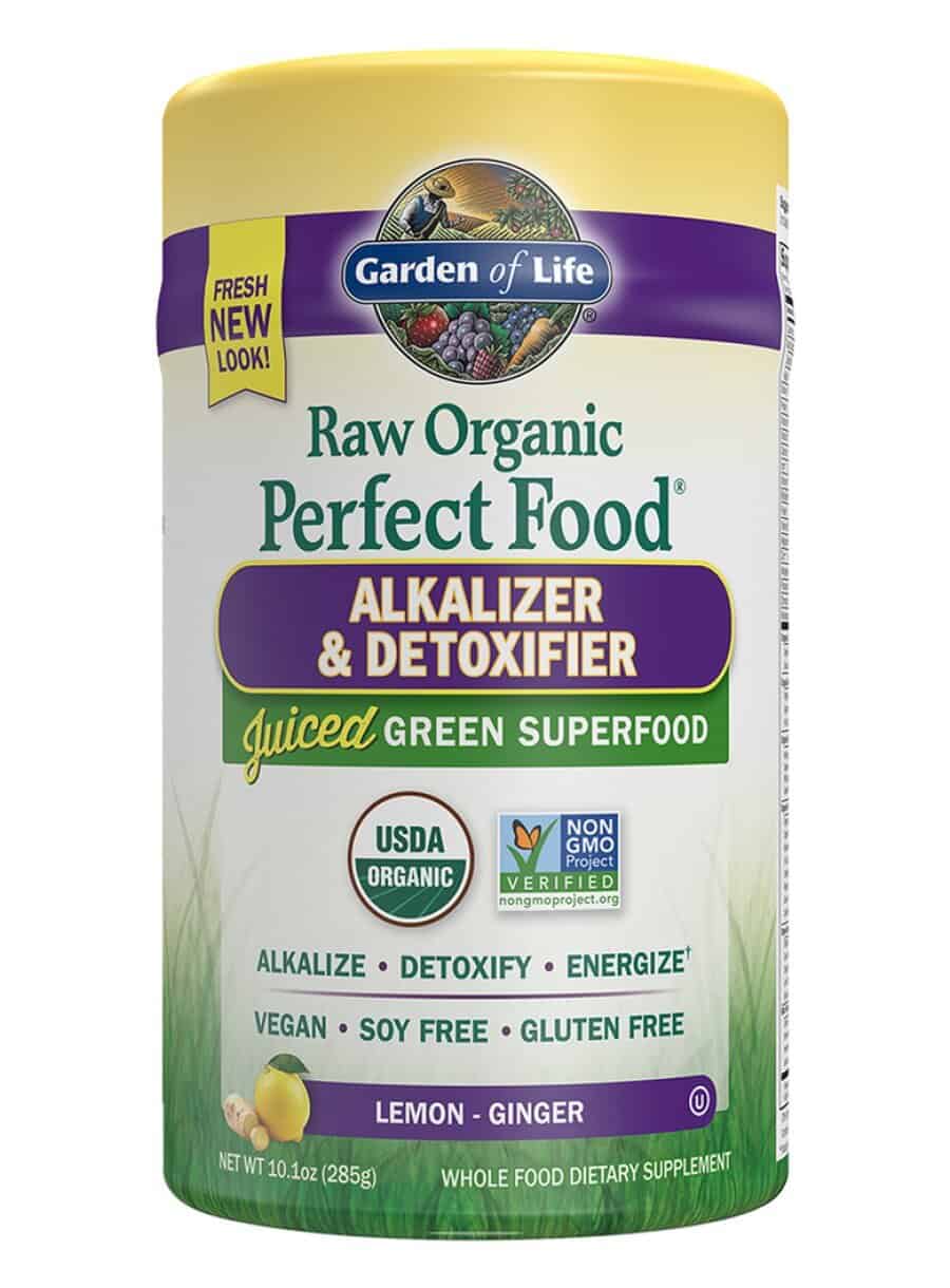 Garden of Life Raw Organic Perfect Food Alkalizer & Detoxifier -- organic greens, detoxifier