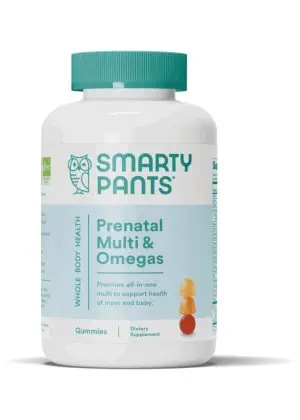 SmartyPants Vitamins Prenatal Multi & Omegas -- prenatal vitamins, omega-3 supplements