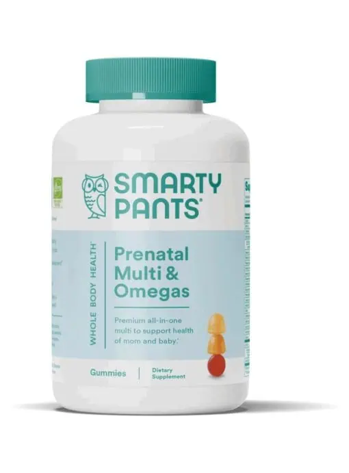 SmartyPants Vitamins Prenatal Multi & Omegas -- prenatal vitamins, omega-3 supplements
