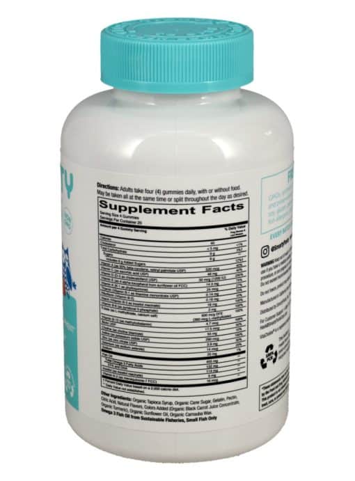 SmartyPants Vitamins Prenatal Multi & Omegas -- prenatal vitamins, omega-3 supplements - Back