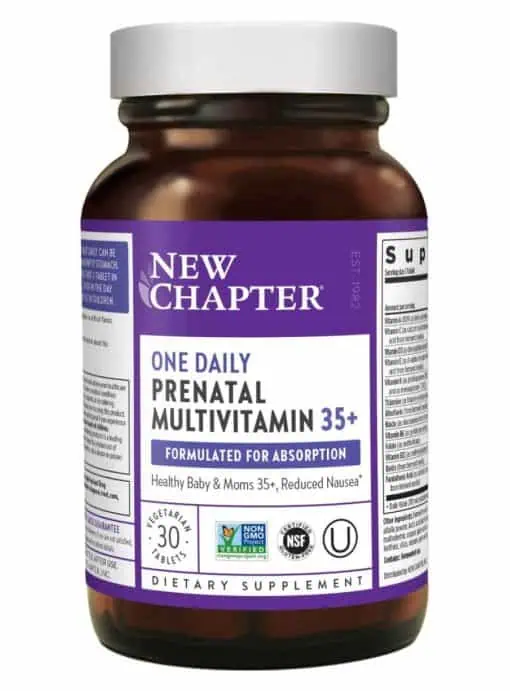 New Chapter Prenatal One Daily 35+ -- prenatal vitamins, multivitamin for pregnancy