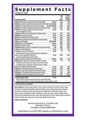 New Chapter Prenatal One Daily 35+ -- prenatal vitamins, multivitamin for pregnancy - Back