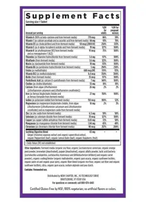 New Chapter Prenatal One Daily 35+ -- prenatal vitamins, multivitamin for pregnancy - Back