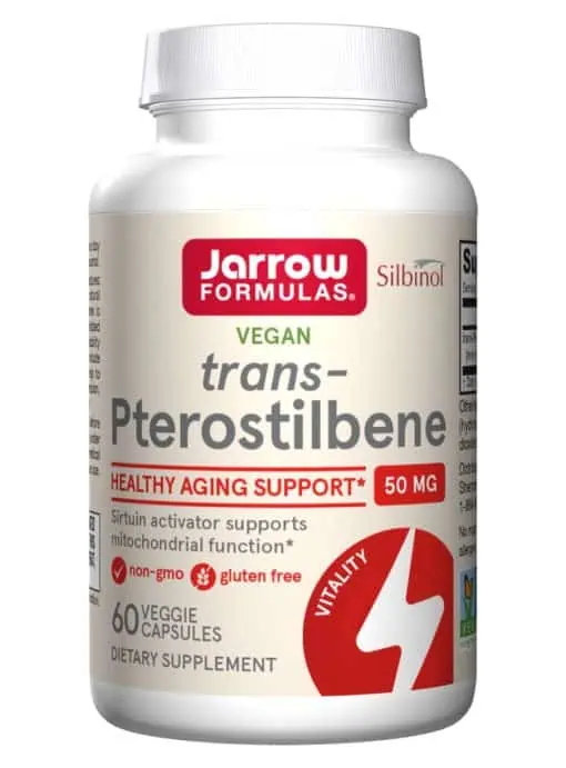 Jarrow Formulas Pterostilbene -- pterostilbene supplement, healthy aging support