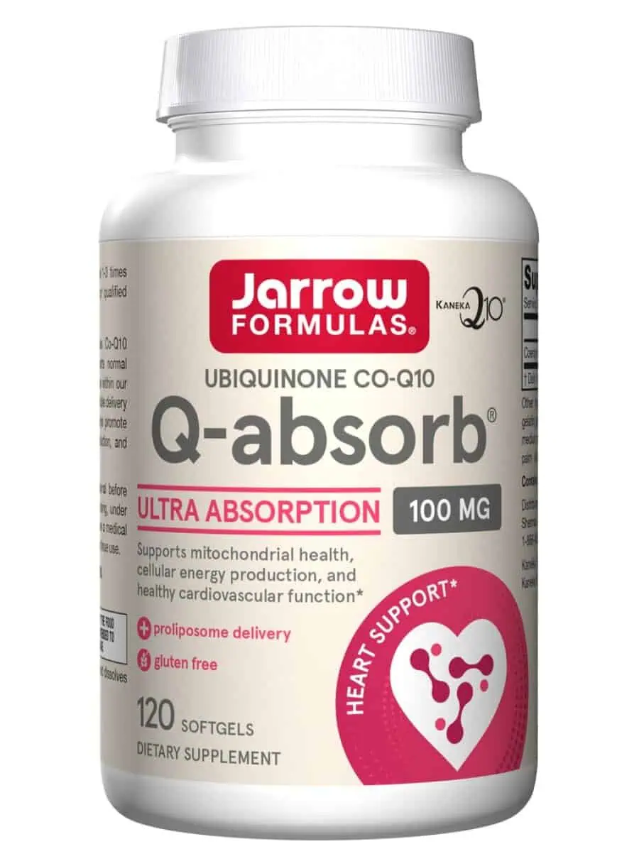 Jarrow Formulas Q-Absorb Co-Q10 100mg -- heart support, high absorption