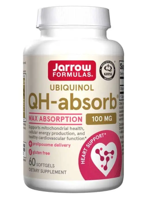 Jarrow Formulas QH-Absorb 100mg -- Ubiquinol supplement, high absorption