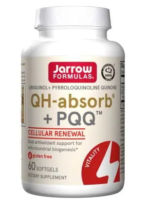 Jarrow Formulas QH + PQQ -- mitochondrial support, heart health