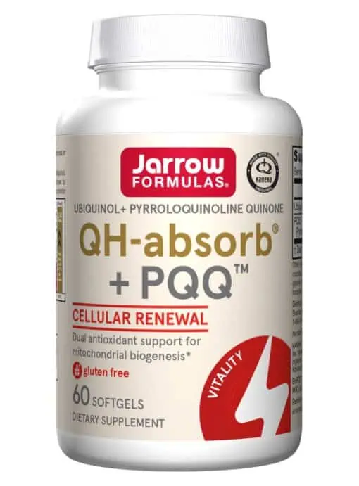 Jarrow Formulas QH + PQQ -- mitochondrial support, heart health
