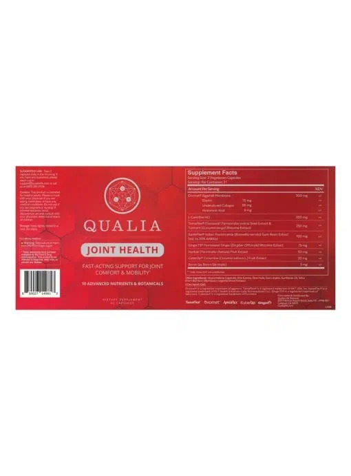 Qualia Joint Health — Joint Support, Comfort & Mobility - Back