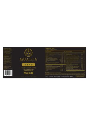 Qualia Mind — Brain Health, Cognitive Support - Back