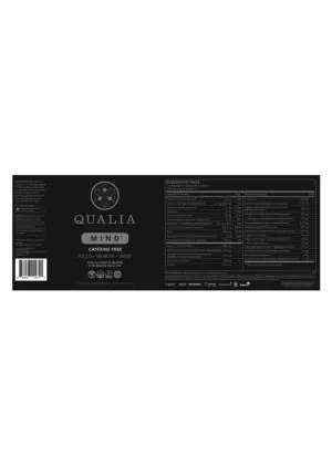 Qualia Mind — brain health, cognitive support - Back