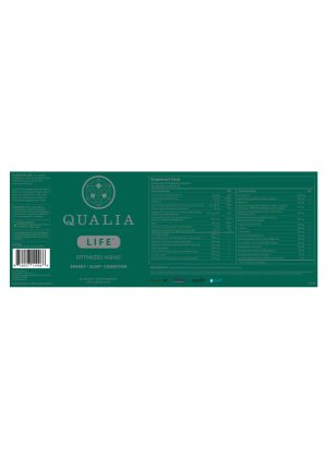 Qualia Life — Energy, Sleep, Cognition - Back