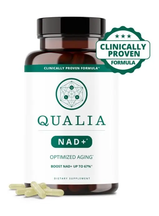 Qualia NAD+ — Boost NAD+ Levels, Support Cellular Energy