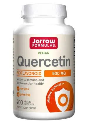 Jarrow Formulas Quercetin 500mg -- antioxidant support, cardiovascular health