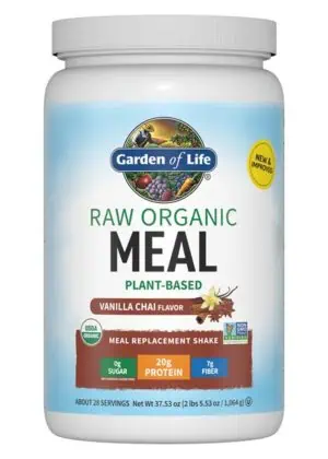 Garden of Life Raw Organic Meal — meal replacement, protein shake