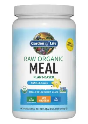 Garden of Life Raw Organic Meal — plant-based protein, meal replacement