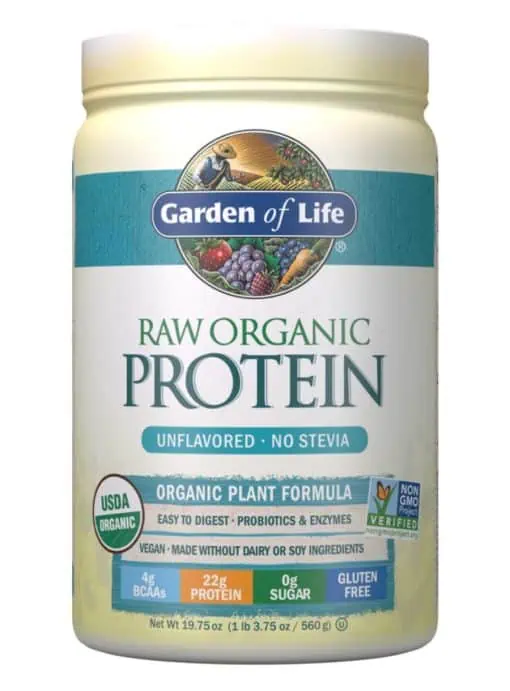 Garden of Life Raw Organic Protein — Vegan Protein, Plant-Based Protein