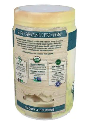 Garden of Life Raw Organic Protein — Vegan Protein, Plant-Based Protein - Back