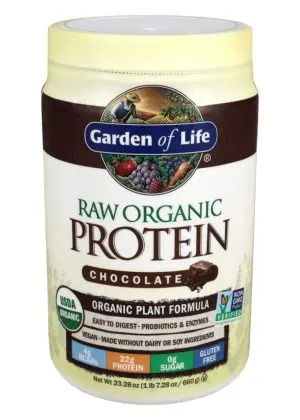 Garden of Life RAW Organic Protein - Real Raw Chocolate -- vegan protein powder, organic protein