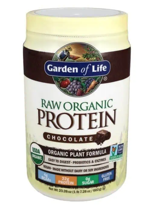 Garden of Life RAW Organic Protein - Real Raw Chocolate -- vegan protein powder, organic protein