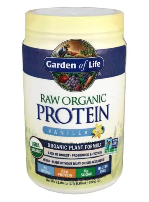 Garden of Life RAW Organic Protein - Real Raw Vanilla -- vegan protein powder, organic protein
