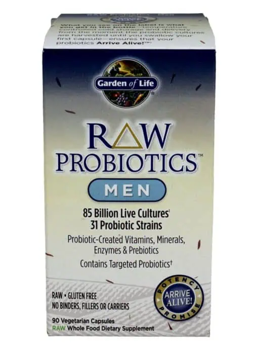 Garden of Life RAW Probiotics Men -- probiotics for men, digestive health