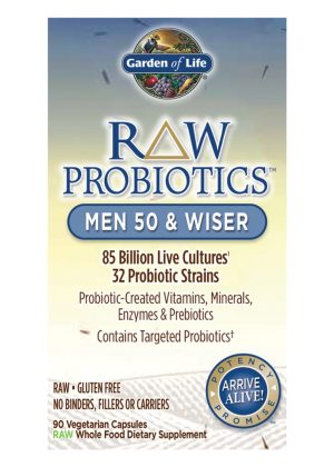 Garden of Life RAW Probiotics Men 50 & Wiser — Probiotics, Digestive Health