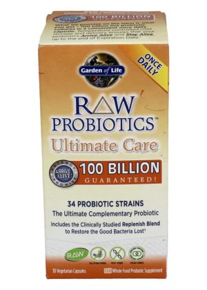 Garden of Life RAW Probiotics Ultimate Care -- probiotics, digestive health