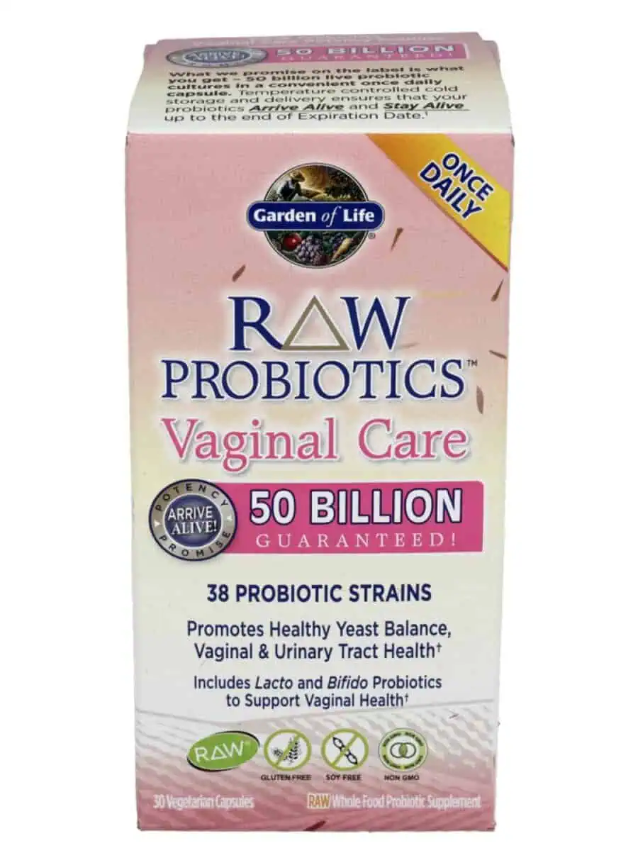 Garden of Life RAW Probiotics Vaginal Care — probiotics, vaginal health