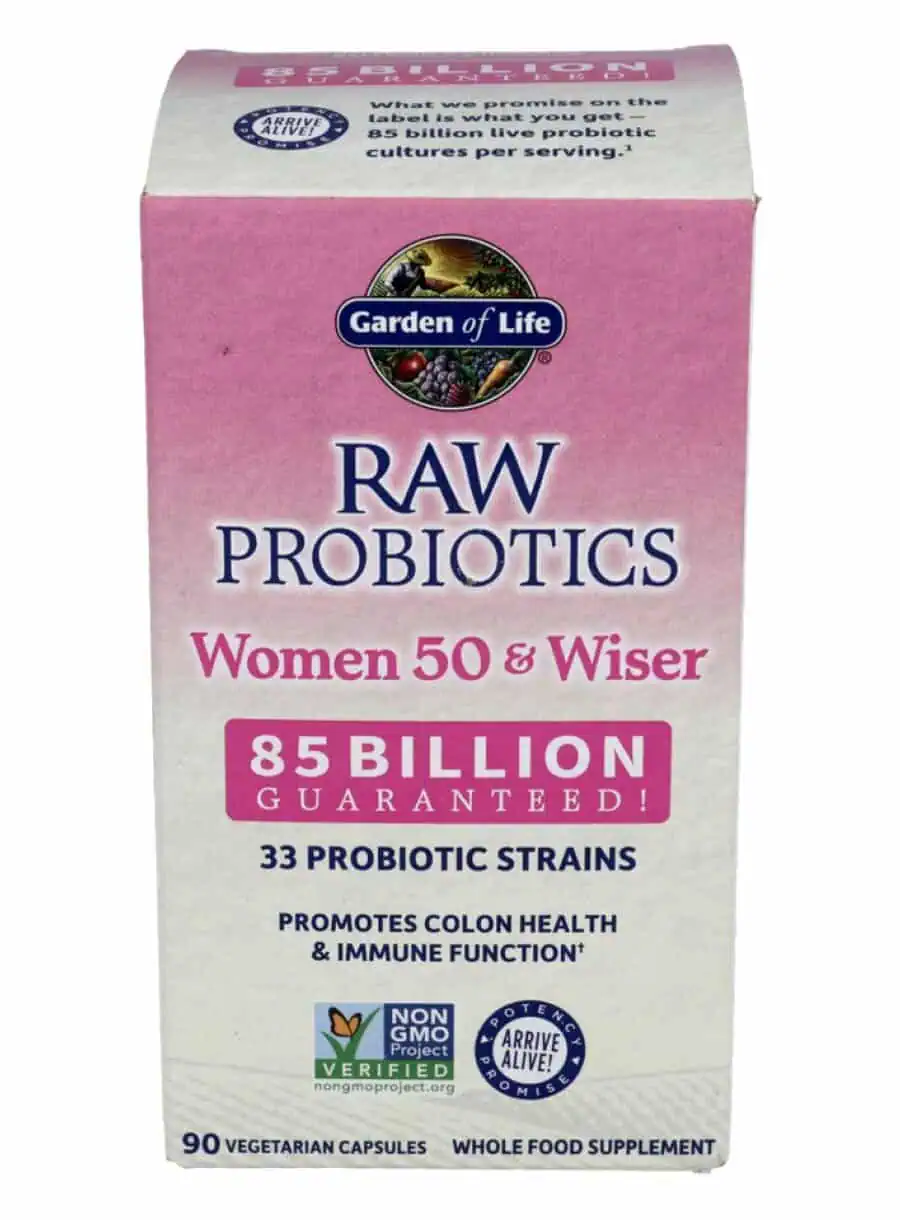 Garden of Life RAW Probiotics Women 50 & Wiser — Probiotics, Women's Health