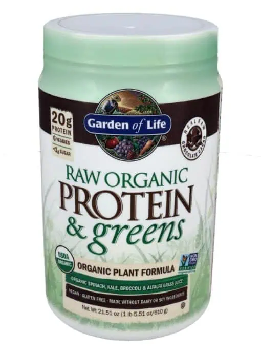 Garden of Life Raw Organic Protein & Greens — Organic Plant Formula, Nutrient-Rich