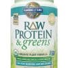 Garden of Life RAW Protein & Greens — Organic Plant Formula, Vegan Protein
