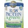 Garden of Life RAW Protein & Greens — plant protein powder, organic protein