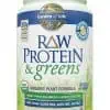 Garden of Life RAW Protein & Greens — plant protein powder, organic protein