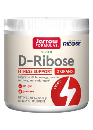 Jarrow Formulas D-Ribose Powder -- energy support, muscle recovery