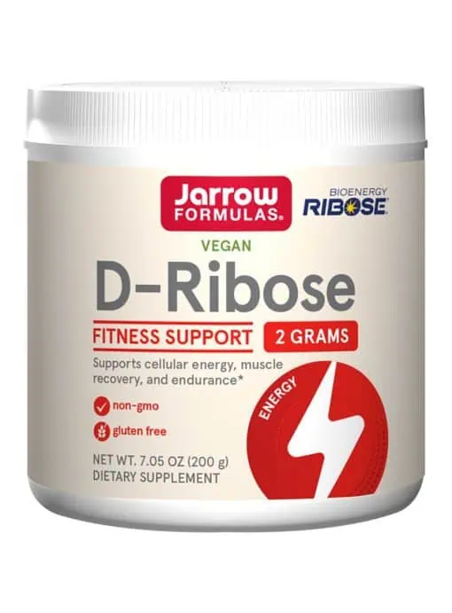 Jarrow Formulas D-Ribose Powder -- energy support, muscle recovery