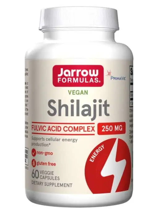 Jarrow Formulas Shilajit Fulvic Acid Complex -- energy support, vegan supplement