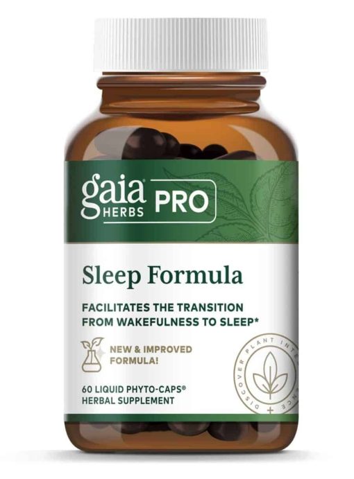 Gaia Herbs Sleep Formula — Herbal Sleep Aid, Relaxation Support