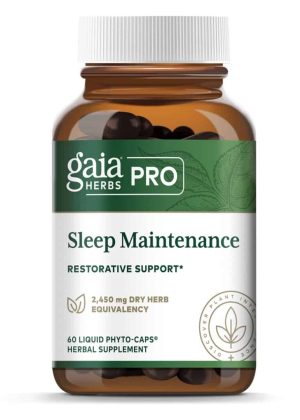 Gaia Herbs Sleep Maintenance — Restorative Support, Herbal Supplement