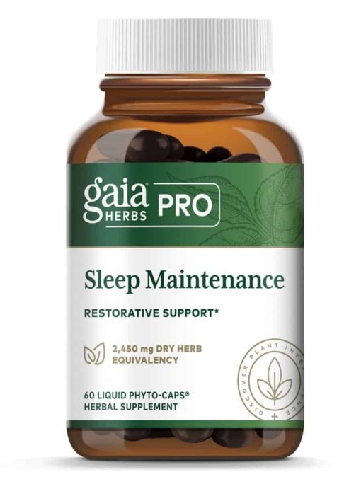 Gaia Herbs Sleep Maintenance — Restorative Support, Herbal Supplement