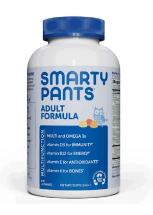 SmartyPants Adult Complete -- multivitamin gummies, omega-3 fatty acids