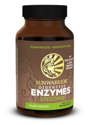 Sunwarrior Enzorb Digestive Enzymes -- digestive enzymes, plant-based supplement