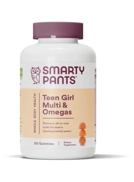 SmartyPants Vitamins Teen Girl Formula -- multivitamin for teens, omega-3 support