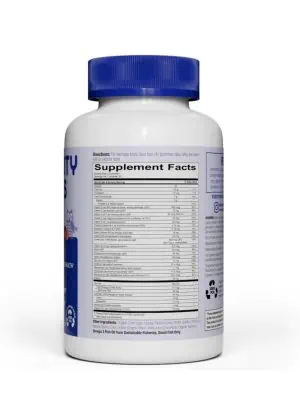 SmartyPants Vitamins Teen Guy Formula -- multivitamin for teens, omega-3 gummies - Back