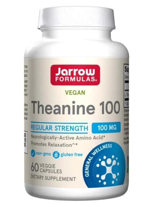 Jarrow Formulas Theanine 100mg -- L-Theanine, relaxation support