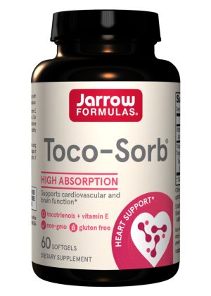Jarrow Formulas Toco Sorb -- tocotrienol complex, vitamin E