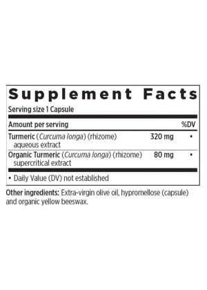New Chapter Turmeric Force -- turmeric supplement, healthy inflammation response - Back