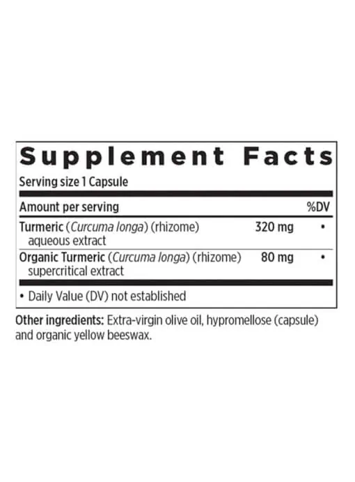 New Chapter Turmeric Force -- turmeric supplement, healthy inflammation response - Back