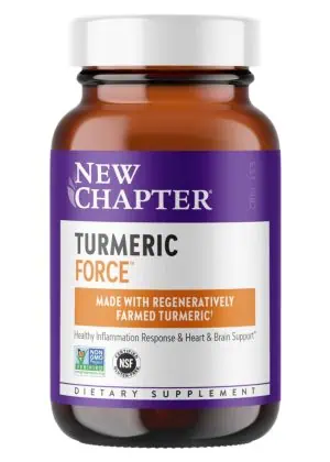 New Chapter Turmeric Force -- turmeric supplement, healthy inflammation response