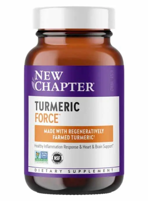 New Chapter Turmeric Force -- turmeric supplement, healthy inflammation response